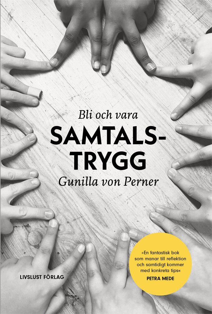 Omslaget till boken Bli och vara Samtalstrygg